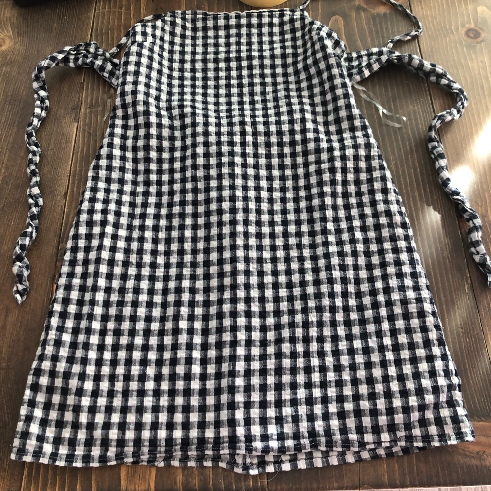 american eagle small plaid dress